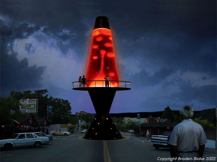 big lava lamp